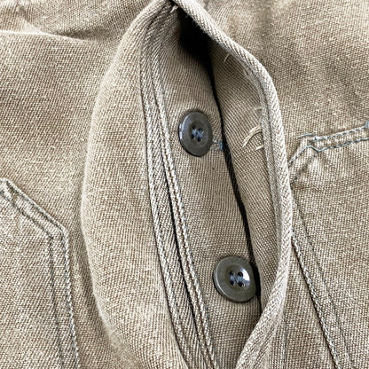 【中古品】【メンズ】 CZECH ARMY チェコ軍 80S DOUBLE KNEE COTTON TWILL OVERALLS 80年代 ダブルニーコットン ツイルオーバーオール オールインワン ボトムス 157-250821-ma-03-izu サイズ：不明 カラー：BROWN 万代Net店