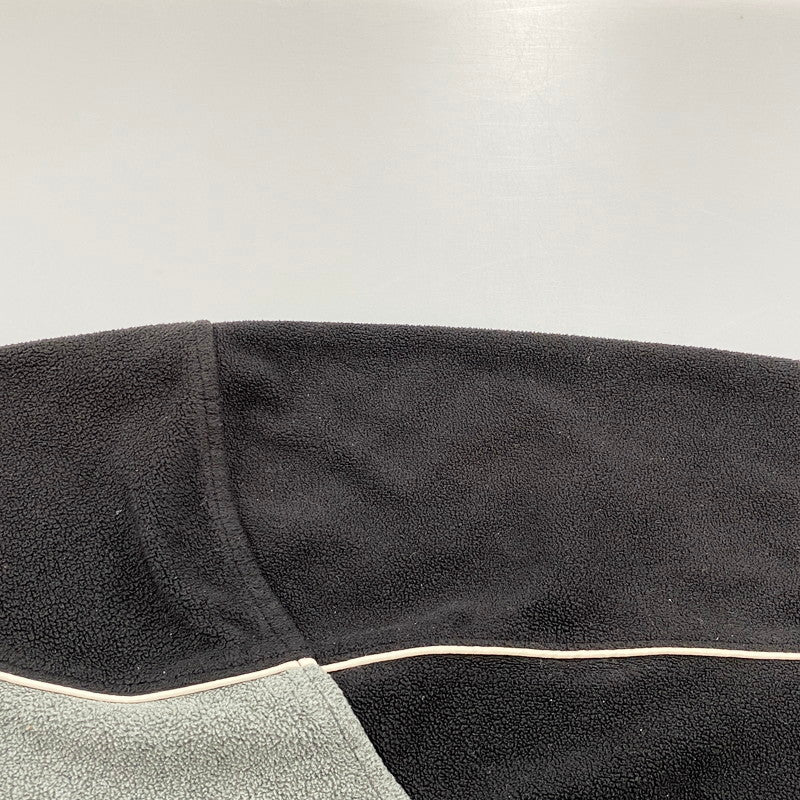 【中古品】【メンズ】 TOMMY HILFIGER トミーヒルフィガー 90S FLEECE JACKET 90年代 フリースジャケット アウター 長袖 146-250821-ma-09-izu サイズ：L カラー：グレー×ブラック 万代Net店