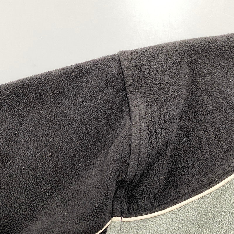 【中古品】【メンズ】 TOMMY HILFIGER トミーヒルフィガー 90S FLEECE JACKET 90年代 フリースジャケット アウター 長袖 146-250821-ma-09-izu サイズ：L カラー：グレー×ブラック 万代Net店