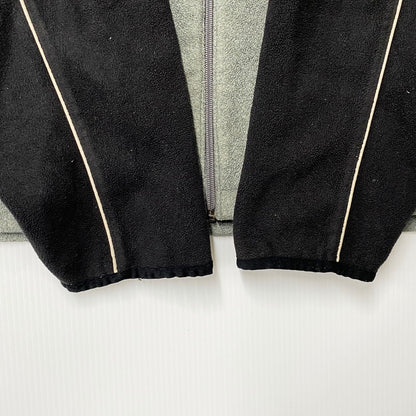 【中古品】【メンズ】 TOMMY HILFIGER トミーヒルフィガー 90S FLEECE JACKET 90年代 フリースジャケット アウター 長袖 146-250821-ma-09-izu サイズ：L カラー：グレー×ブラック 万代Net店