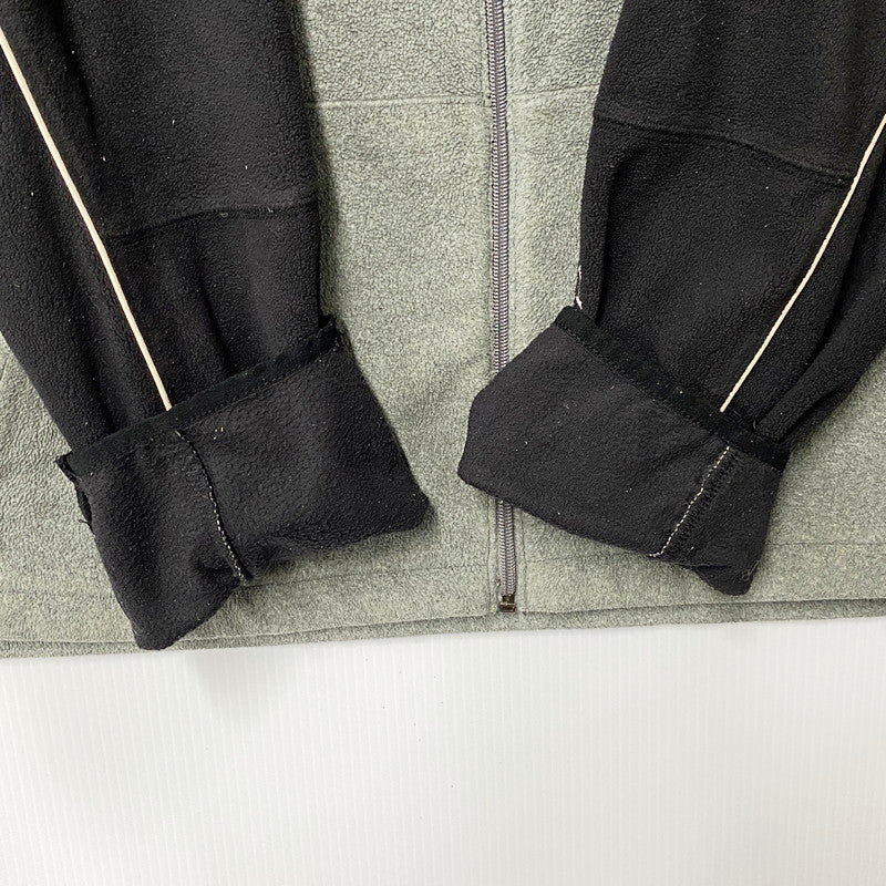 【中古品】【メンズ】 TOMMY HILFIGER トミーヒルフィガー 90S FLEECE JACKET 90年代 フリースジャケット アウター 長袖 146-250821-ma-09-izu サイズ：L カラー：グレー×ブラック 万代Net店