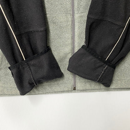 【中古品】【メンズ】 TOMMY HILFIGER トミーヒルフィガー 90S FLEECE JACKET 90年代 フリースジャケット アウター 長袖 146-250821-ma-09-izu サイズ：L カラー：グレー×ブラック 万代Net店