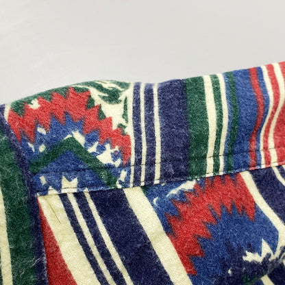 【中古品】【メンズ】 Carhartt カーハート 三角タグ 80S NATIVE PATTERN LS STRIPE SHIRT 80年代 ネイティブパターン ロングスリーブストライプシャツ トップス 長袖 146-250821-ma-07-izu サイズ：不明 カラー：マルチ 万代Net店
