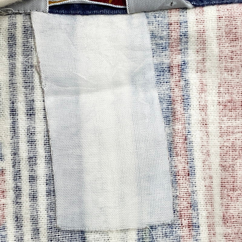 【中古品】【メンズ】 Carhartt カーハート 三角タグ 80S NATIVE PATTERN LS STRIPE SHIRT 80年代 ネイティブパターン ロングスリーブストライプシャツ トップス 長袖 146-250821-ma-07-izu サイズ：不明 カラー：マルチ 万代Net店