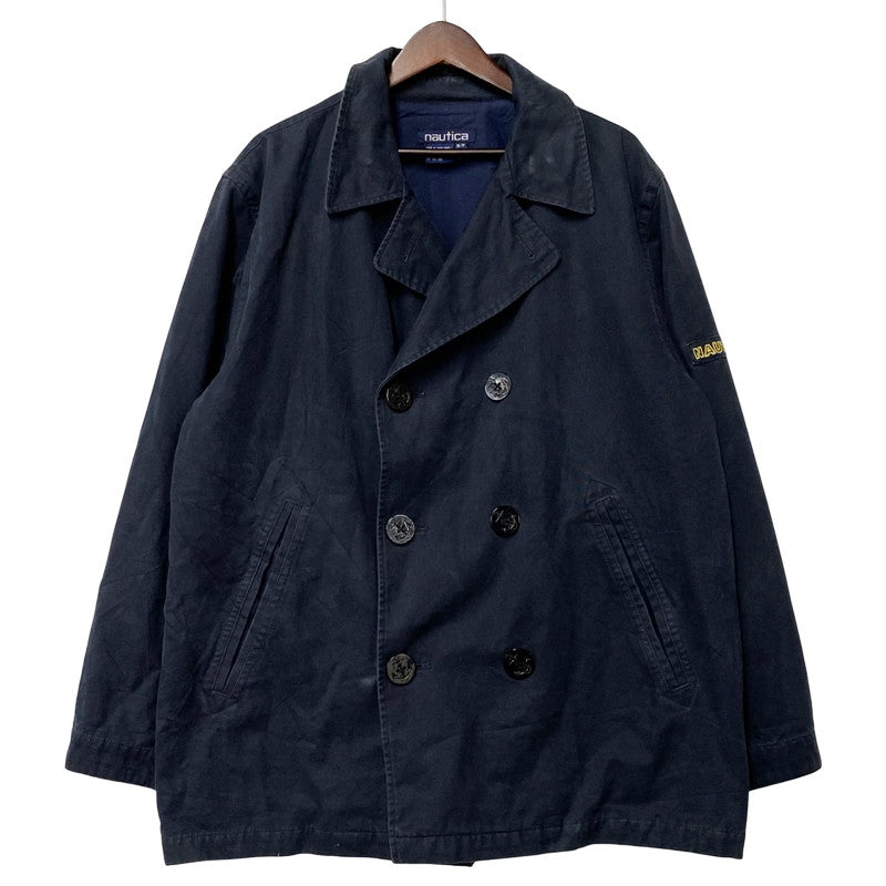 【中古品】【メンズ】 NAUTICA ノーティカ 90S P COAT 90年代 ピーコート アウター 長袖 146-250821-ma-10-izu サイズ：M カラー：ネイビー 万代Net店