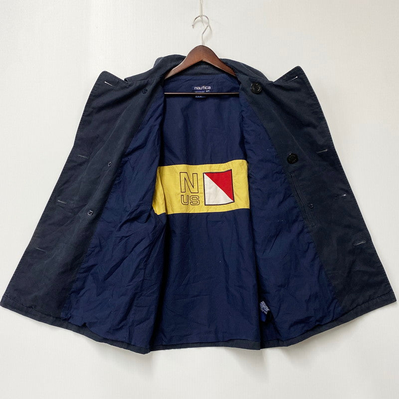 【中古品】【メンズ】 NAUTICA ノーティカ 90S P COAT 90年代 ピーコート アウター 長袖 146-250821-ma-10-izu サイズ：M カラー：ネイビー 万代Net店