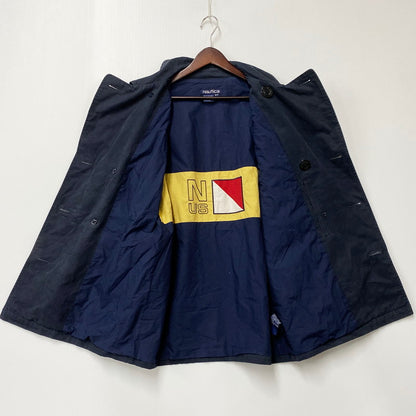 【中古品】【メンズ】 NAUTICA ノーティカ 90S P COAT 90年代 ピーコート アウター 長袖 146-250821-ma-10-izu サイズ：M カラー：ネイビー 万代Net店