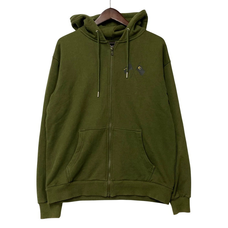 【中古品】【メンズ】 CLOTTEE BY CLOT クロッティーバイクロット CTZU20WT3005GRN ZIP UP HOODED SWEATSHIRT ジップアップフーデッドスウェットシャツ トップス パーカー 長袖 142-250821-ma-08-izu サイズ：M カラー：グリーン 万代Net店