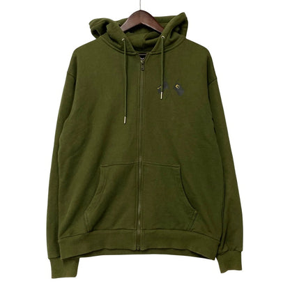 【中古品】【メンズ】 CLOTTEE BY CLOT クロッティーバイクロット CTZU20WT3005GRN ZIP UP HOODED SWEATSHIRT ジップアップフーデッドスウェットシャツ トップス パーカー 長袖 142-250821-ma-08-izu サイズ：M カラー：グリーン 万代Net店