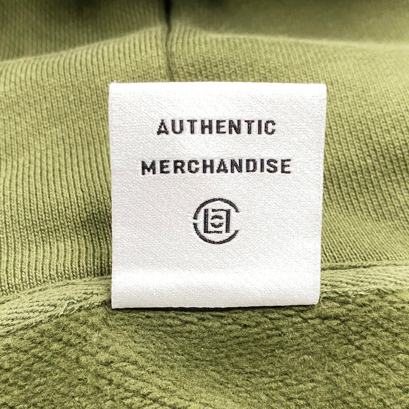 【中古品】【メンズ】 CLOTTEE BY CLOT クロッティーバイクロット CTZU20WT3005GRN ZIP UP HOODED SWEATSHIRT ジップアップフーデッドスウェットシャツ トップス パーカー 長袖 142-250821-ma-08-izu サイズ：M カラー：グリーン 万代Net店