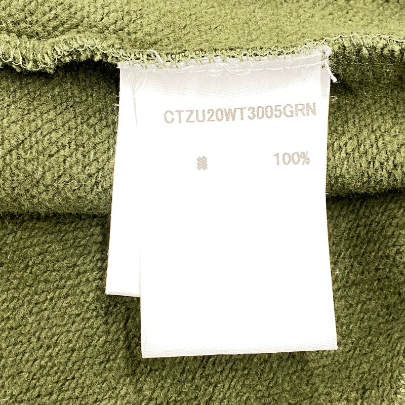 【中古品】【メンズ】 CLOTTEE BY CLOT クロッティーバイクロット CTZU20WT3005GRN ZIP UP HOODED SWEATSHIRT ジップアップフーデッドスウェットシャツ トップス パーカー 長袖 142-250821-ma-08-izu サイズ：M カラー：グリーン 万代Net店