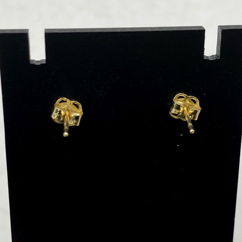 【中古品】【レディース】 ZIRCONIA YELLOW GOLD EARRINGS ジルコニア イエローゴールド ピアス アクセサリー 192-250816-as-12-izu カラー：ゴールド 万代Net店