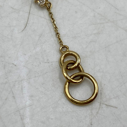 【中古品】【レディース】 ZIRCONIA YELLOW GOLD EARRINGS ジルコニア イエローゴールド ピアス アクセサリー 192-250816-as-12-izu カラー：ゴールド 万代Net店