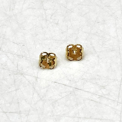 【中古品】【レディース】 ZIRCONIA YELLOW GOLD EARRINGS ジルコニア イエローゴールド ピアス アクセサリー 192-250816-as-12-izu カラー：ゴールド 万代Net店