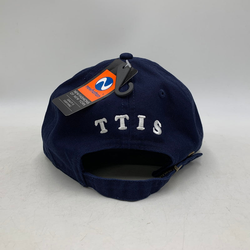 【中古品】【メンズ/レディース】 NEWHATTAN ニューハッタン 宇ち多゛ うちだ BB CAP ベースボール キャップ ロゴ 刺繍 帽子 服飾雑貨 185-250820-ay-08-izu サイズ：ONE SIZE カラー：ネイビー 万代Net店