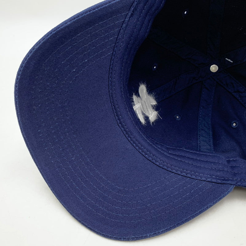 【中古品】【メンズ/レディース】 NEWHATTAN ニューハッタン 宇ち多゛ うちだ BB CAP ベースボール キャップ ロゴ 刺繍 帽子 服飾雑貨 185-250820-ay-08-izu サイズ：ONE SIZE カラー：ネイビー 万代Net店