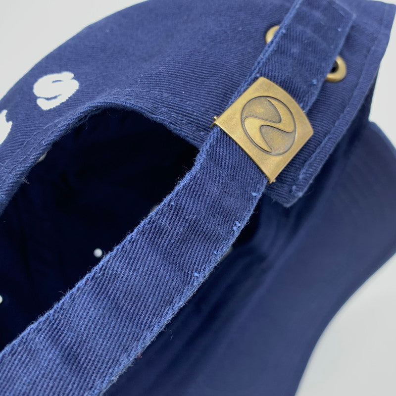 【中古品】【メンズ/レディース】 NEWHATTAN ニューハッタン 宇ち多゛ うちだ BB CAP ベースボール キャップ ロゴ 刺繍 帽子 服飾雑貨 185-250820-ay-08-izu サイズ：ONE SIZE カラー：ネイビー 万代Net店