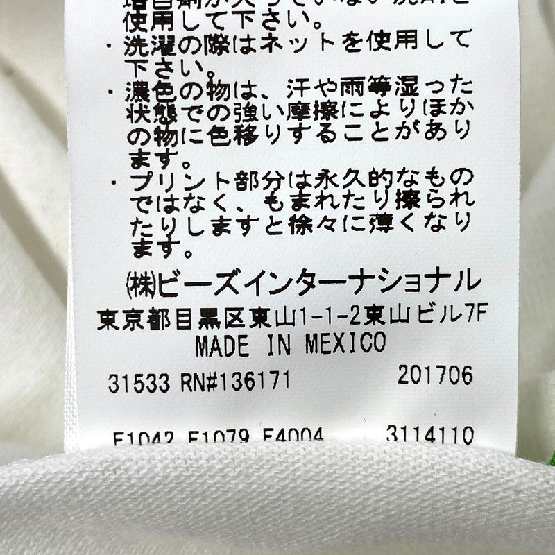 【中古美品】【メンズ】 XLARGE エクストララージ × SPRITE スプライト PRINT SS TEE 01172180 プリント ショートスリーブ Tシャツ 半袖 トップス 142-250821-as-37-izu サイズ：M カラー：ホワイト 万代Net店