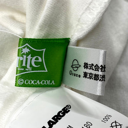 【中古美品】【メンズ】 XLARGE エクストララージ × SPRITE スプライト PRINT SS TEE 01172180 プリント ショートスリーブ Tシャツ 半袖 トップス 142-250821-as-37-izu サイズ：M カラー：ホワイト 万代Net店