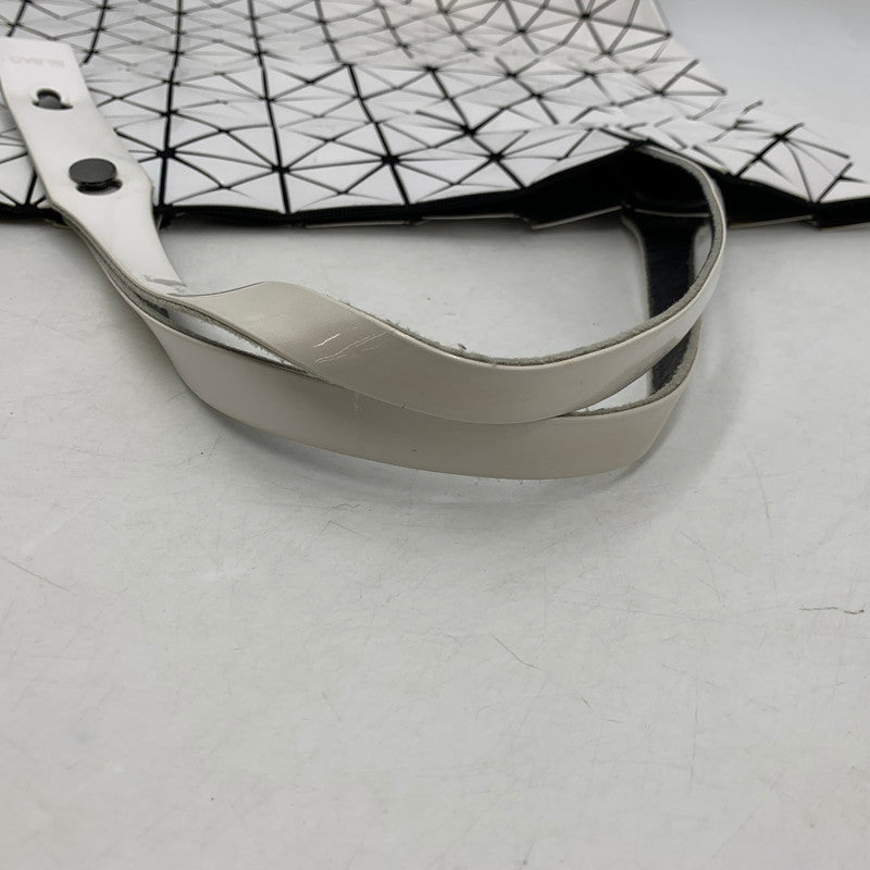 【現状渡し品】【メンズ/レディース】 BAO BAO ISSEY MIYAKE バオ バオ イッセイ ミヤケ TOTE BAG BB55-AG002 トート バッグ 鞄 カバン 188-250820-ay-16-izu カラー：ホワイト 万代Net店