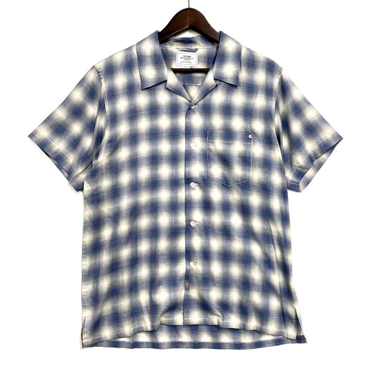 【中古品】【メンズ】 THE CRIMIE ザ クライミー SS OPEN COLLAR SHIRT CIK1-SH07 ショートスリーブ オープンカラーシャツ 半袖 トップス 142-250821-as-33-izu サイズ：M カラー：ブルー系 万代Net店