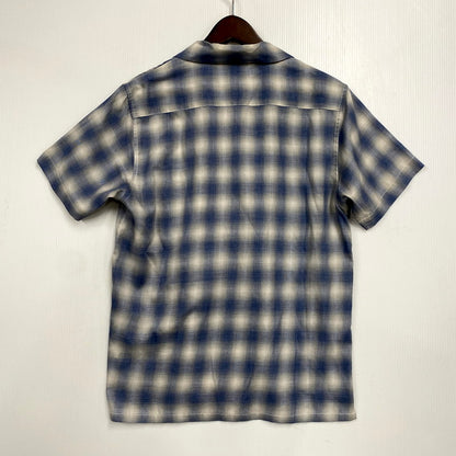 【中古品】【メンズ】 THE CRIMIE ザ クライミー SS OPEN COLLAR SHIRT CIK1-SH07 ショートスリーブ オープンカラーシャツ 半袖 トップス 142-250821-as-33-izu サイズ：M カラー：ブルー系 万代Net店