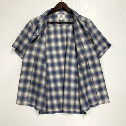 【中古品】【メンズ】 THE CRIMIE ザ クライミー SS OPEN COLLAR SHIRT CIK1-SH07 ショートスリーブ オープンカラーシャツ 半袖 トップス 142-250821-as-33-izu サイズ：M カラー：ブルー系 万代Net店