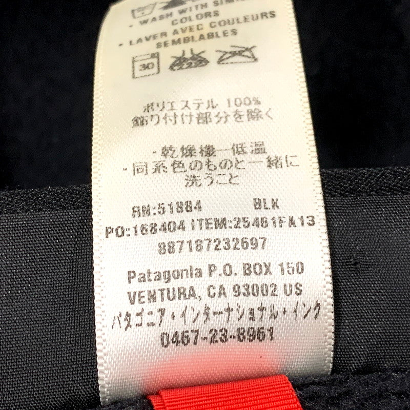 【中古品】【メンズ】 patagonia パタゴニア 25461FA13 SYNCHILLA SNAP-T HOODY シンチラ スナップ フーディ 144-250817-ya-02-izu サイズ：S カラー：ブラック／グレ－ 万代Net店