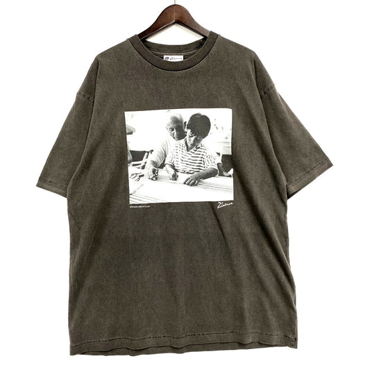 【中古品】【メンズ】 EDIFICE エディフィス PICASSO T-SHIRT 25-071-312-1002-2-0 ピカソ Tシャツ 半袖 トップス 147-250821-as-35-izu サイズ：XL カラー：グレー 万代Net店