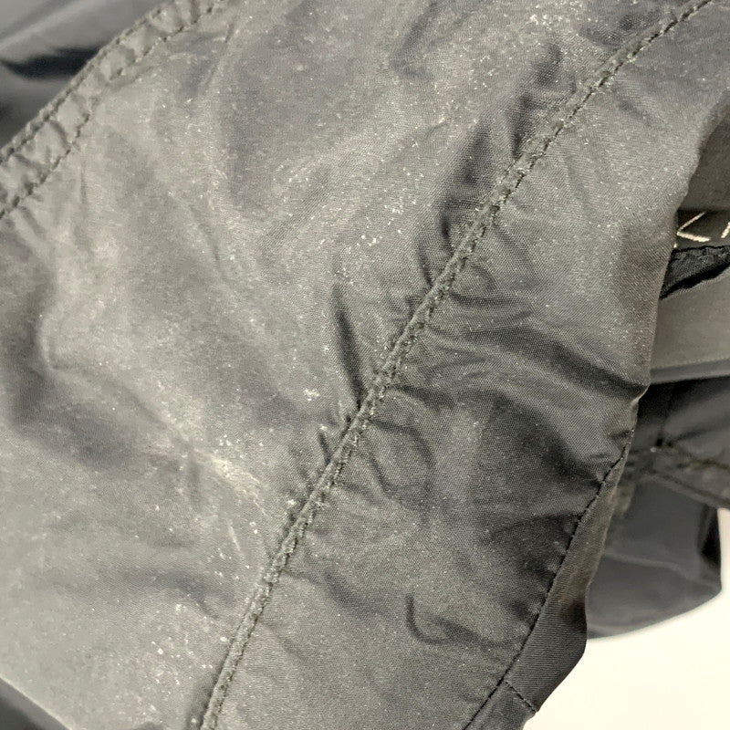 【中古品】【メンズ】 DONNAKARAN NEWYORK ダナキャラン ニューヨーク NYLON SOUTIEN COLLAR COAT ナイロン ステンカラーコート アウター 146-250823-ya-05-izu サイズ：S カラー：BLACK 万代Net店