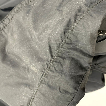 【中古品】【メンズ】 DONNAKARAN NEWYORK ダナキャラン ニューヨーク NYLON SOUTIEN COLLAR COAT ナイロン ステンカラーコート アウター 146-250823-ya-05-izu サイズ：S カラー：BLACK 万代Net店