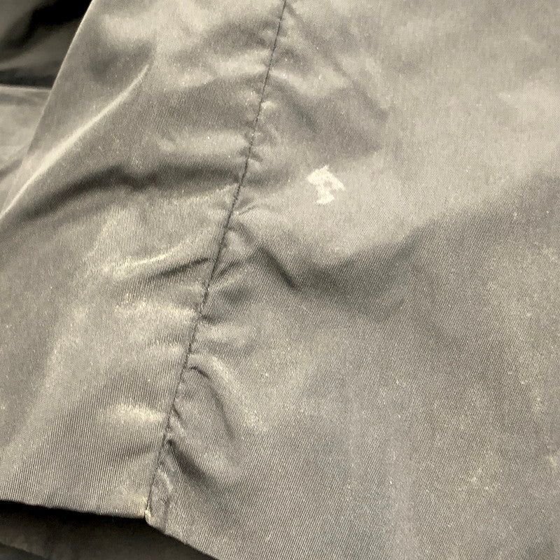 【中古品】【メンズ】 DONNAKARAN NEWYORK ダナキャラン ニューヨーク NYLON SOUTIEN COLLAR COAT ナイロン ステンカラーコート アウター 146-250823-ya-05-izu サイズ：S カラー：BLACK 万代Net店