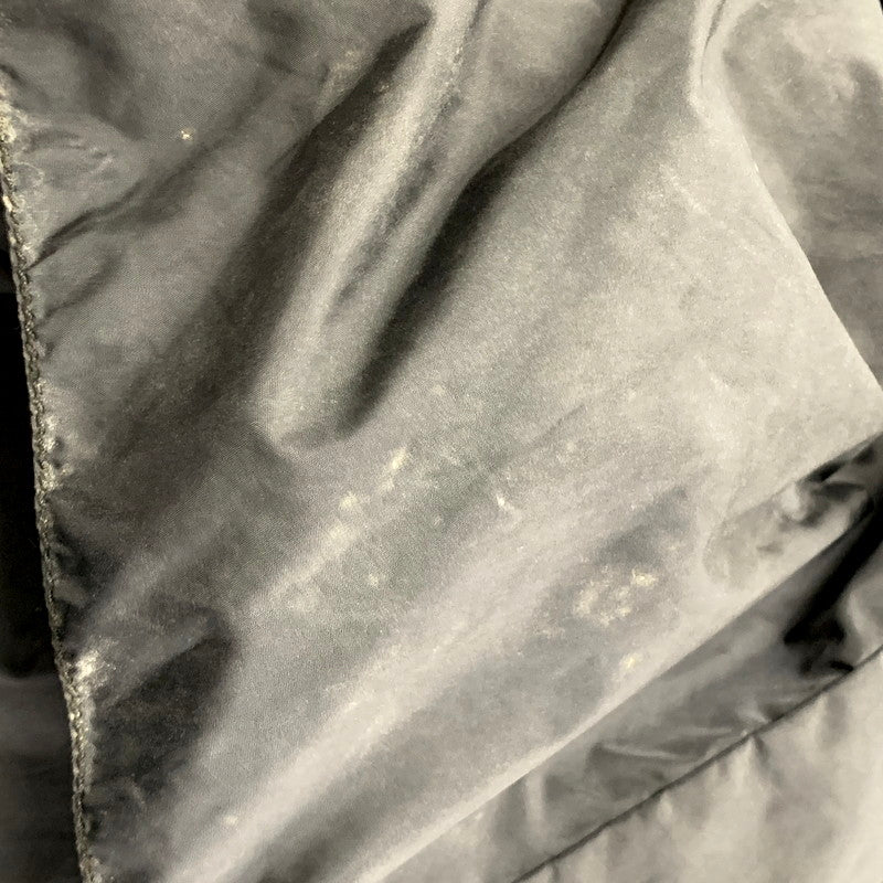 【中古品】【メンズ】 DONNAKARAN NEWYORK ダナキャラン ニューヨーク NYLON SOUTIEN COLLAR COAT ナイロン ステンカラーコート アウター 146-250823-ya-05-izu サイズ：S カラー：BLACK 万代Net店