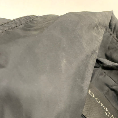 【中古品】【メンズ】 DONNAKARAN NEWYORK ダナキャラン ニューヨーク NYLON SOUTIEN COLLAR COAT ナイロン ステンカラーコート アウター 146-250823-ya-05-izu サイズ：S カラー：BLACK 万代Net店