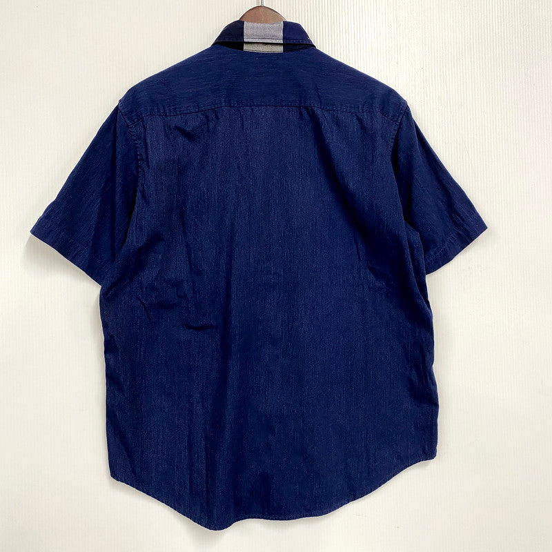 【中古品】【メンズ】 ブラックレーベル・クレストブリッジ SS SHIRT 51M77-792-28 ショートスリーブ シャツ チェック 半袖 トップス 141-250821-as-31-izu サイズ：M カラー：マルチカラー 万代Net店