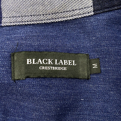 【中古品】【メンズ】 BLACK LABELCRESTBRIDGE ブラックレーベル・クレストブリッジ SS SHIRT 51M77-792-28 ショートスリーブ シャツ チェック 半袖 トップス 141-250821-as-31-izu サイズ：M カラー：マルチカラー 万代Net店