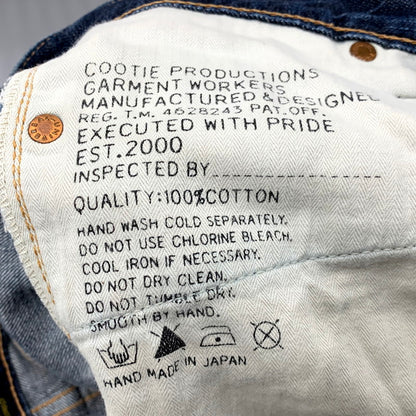【中古品】【メンズ】 COOTIE PRODUCTIONS クーティー プロダクションズ SELVEDGE DENIM PANTS セルビッジ デニム パンツ ジーンズ ズボン ボトムス 153-250822-ay-14-izu サイズ：30 カラー：インディゴ 万代Net店