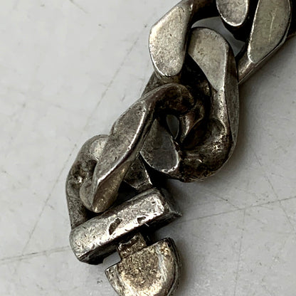 【中古品】【レディース】 OLD GUCCI オールド グッチ SV925 喜平 CHAIN NECKLACE チェーン ネックレス アクセサリー 182-250817-ya-11-izu カラー：シルバー 万代Net店