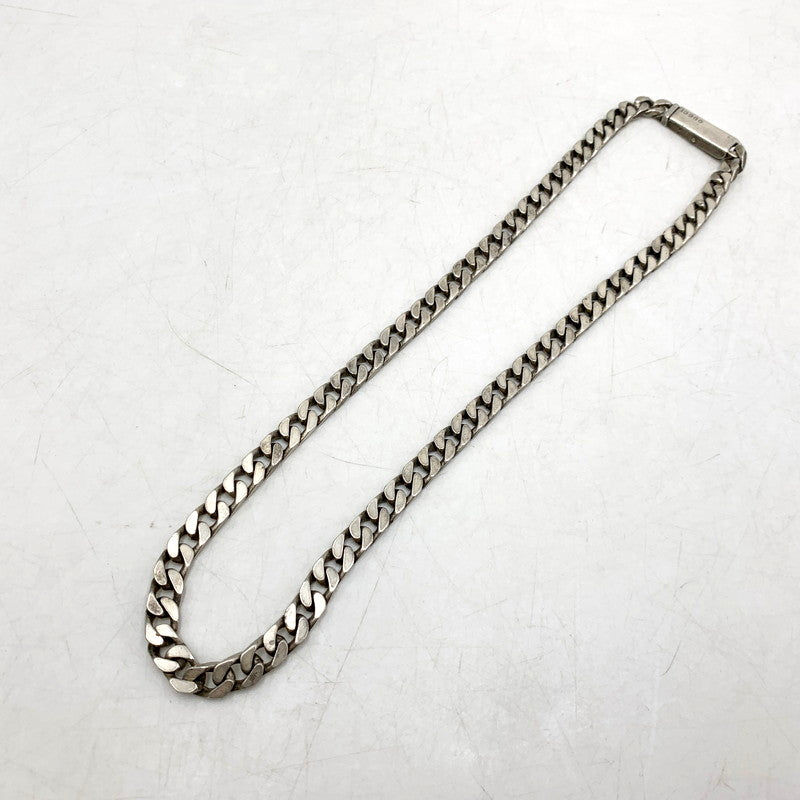 【中古品】【レディース】 OLD GUCCI オールド グッチ SV925 喜平 CHAIN NECKLACE チェーン ネックレス アクセサリー 182-250817-ya-11-izu カラー：シルバー 万代Net店