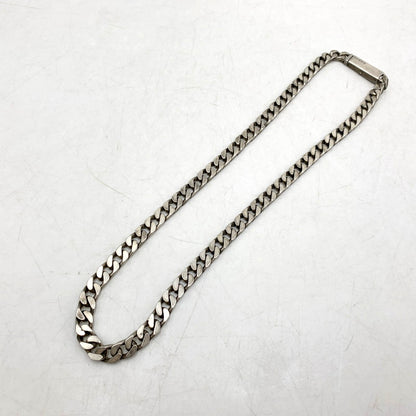 【中古品】【レディース】 OLD GUCCI オールド グッチ SV925 喜平 CHAIN NECKLACE チェーン ネックレス アクセサリー 182-250817-ya-11-izu カラー：シルバー 万代Net店