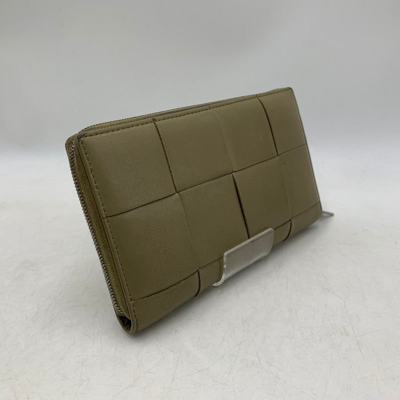【中古品】【メンズ/レディース】 マキシイントレチャート カセットジップアラウンドウォレット 長財布 181-250819-as-10-izu カラー：ブラウン系 万代Net店