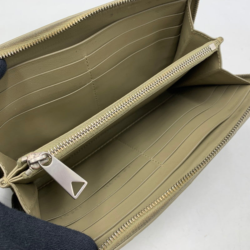 【中古品】【メンズ/レディース】 マキシイントレチャート カセットジップアラウンドウォレット 長財布 181-250819-as-10-izu カラー：ブラウン系 万代Net店