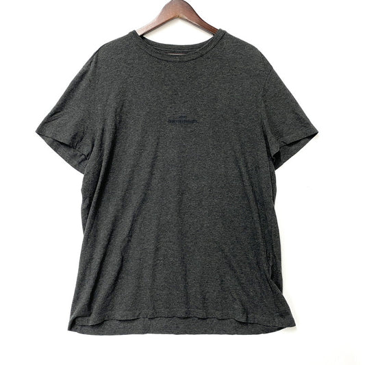【中古品】【メンズ】 MAISON MARGIELA メゾン マルジェラ S50GC0659 LOGO EMBROIDERED ロゴ エンブロイダード T-SHIRT Tシャツ トップス 半袖 141-250818-ya-03-izu サイズ：52 カラー：CHARCOAL 万代Net店