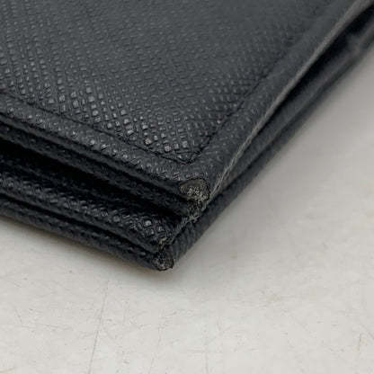 【中古品】【メンズ/レディース】 Emporio Armani エンポリオ・アルマーニ 二つ折り財布 サイフ ウォレット 201-250820-ay-12-izu カラー：ブラック 万代Net店