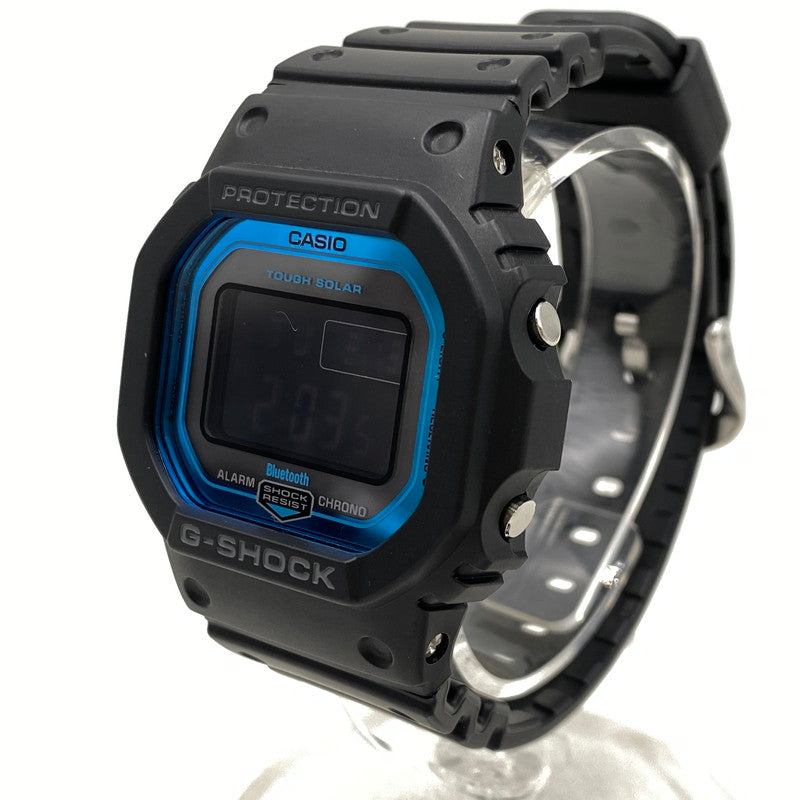 【中古美品】【メンズ/レディース】 G-SHOCK ジーショック TOUGH SOLAR DIGITAL WATCH GW-B5600-2DR タフソーラー デジタル 腕時計 196-250819-as-17-izu カラー：ブラック×ブルー 万代Net店