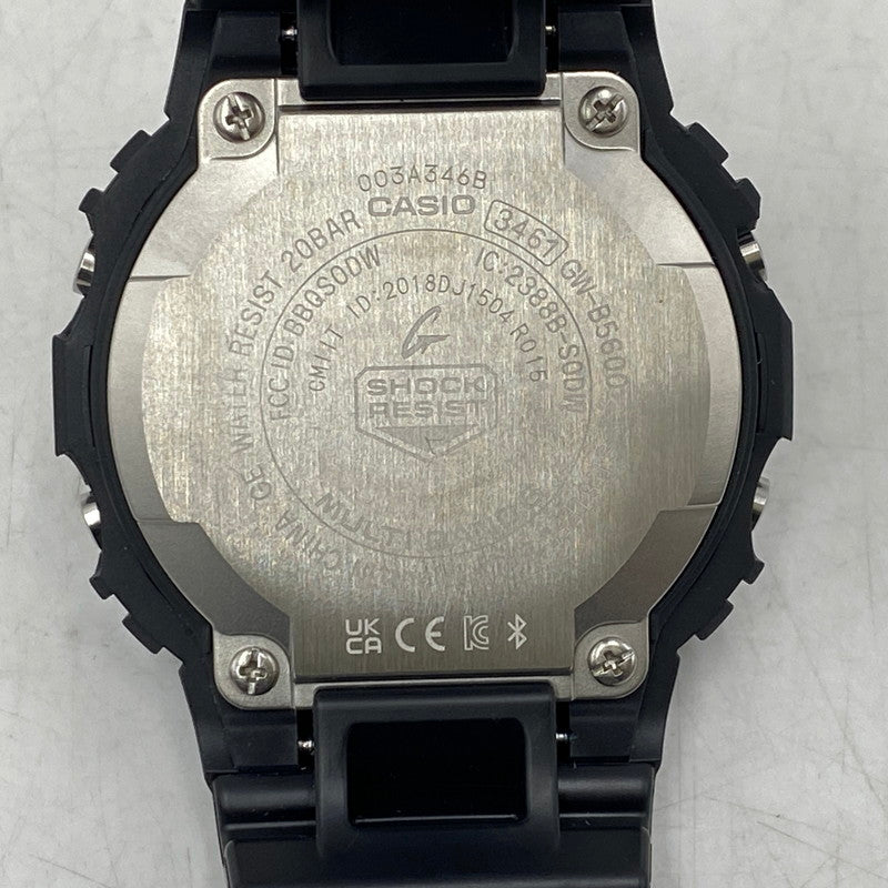 【中古美品】【メンズ/レディース】 G-SHOCK ジーショック TOUGH SOLAR DIGITAL WATCH GW-B5600-2DR タフソーラー デジタル 腕時計 196-250819-as-17-izu カラー：ブラック×ブルー 万代Net店