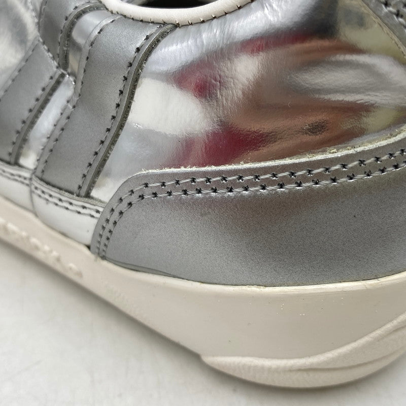 【中古美品】【レディース】 LOW CUT SNEAKERS MICKEY/COP 721004 ローカット スニーカー シューズ 靴 166-250819-as-13-izu サイズ：38 カラー：シルバー 万代Net店