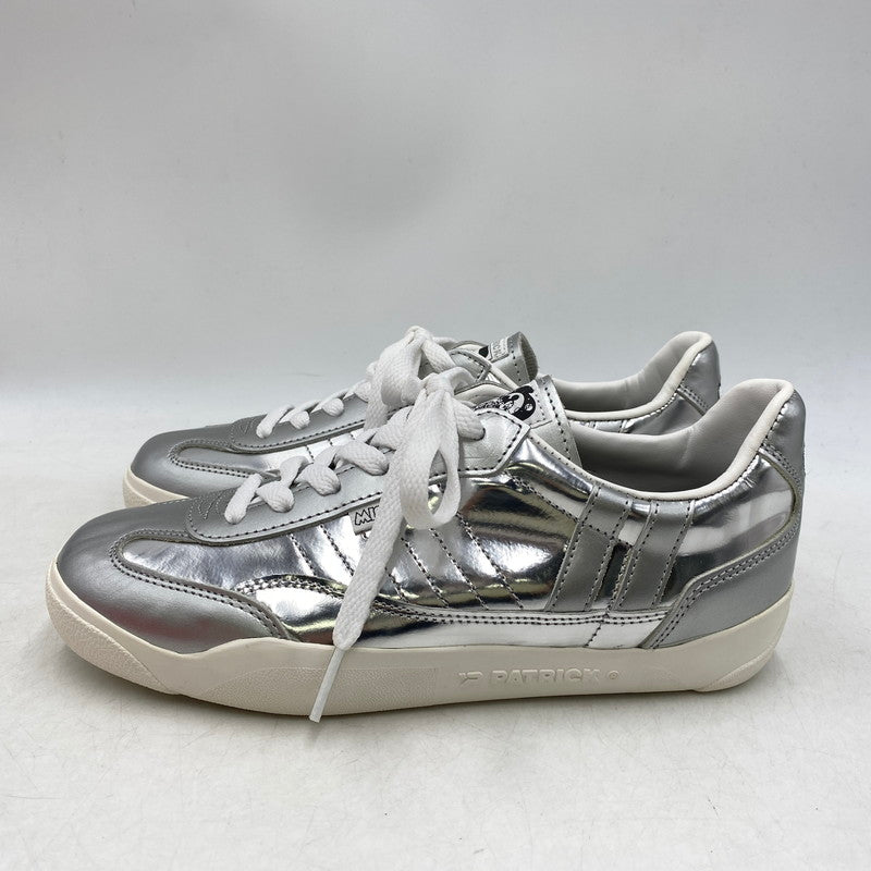【中古美品】【レディース】 LOW CUT SNEAKERS MICKEY/COP 721004 ローカット スニーカー シューズ 靴 166-250819-as-13-izu サイズ：38 カラー：シルバー 万代Net店