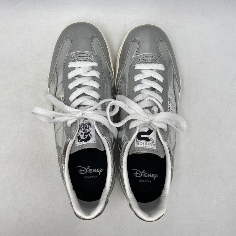 【中古美品】【レディース】 LOW CUT SNEAKERS MICKEY/COP 721004 ローカット スニーカー シューズ 靴 166-250819-as-13-izu サイズ：38 カラー：シルバー 万代Net店