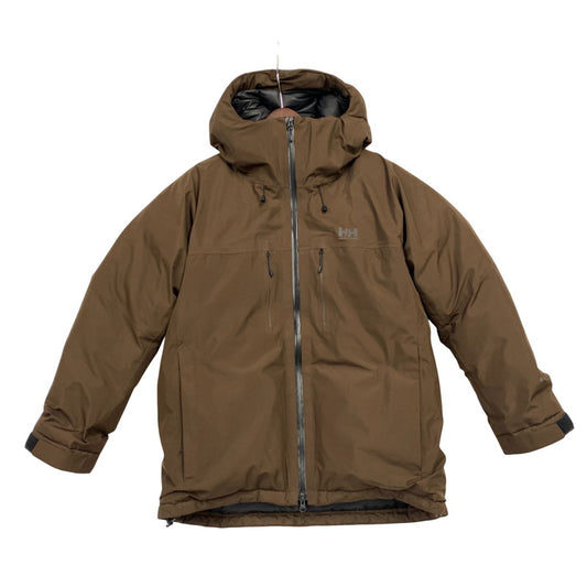 【中古品】【メンズ】 HELLY HANSEN ヘリーハンセン SLICK DOWN JACKET HH12367 スリック ダウン ジャケット アウター 144-250819-as-01-izu サイズ：M カラー：ブラウン 万代Net店